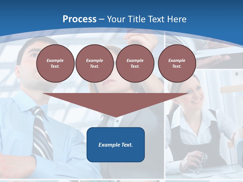 Communication Hand Business PowerPoint Template
