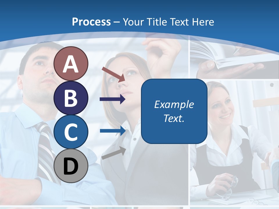Communication Hand Business PowerPoint Template
