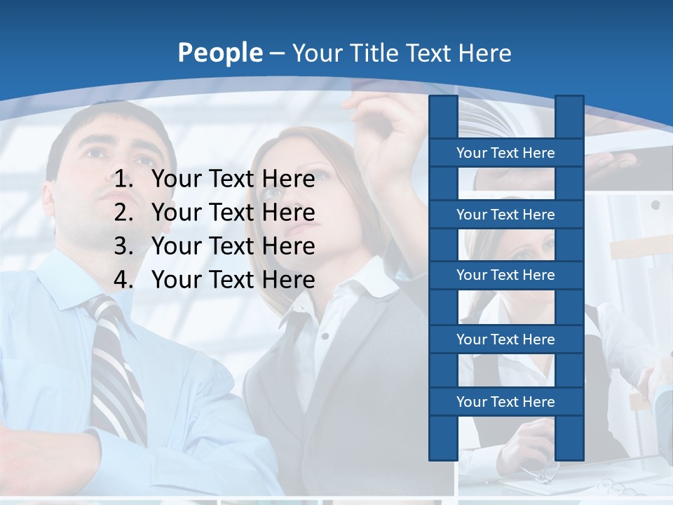 Communication Hand Business PowerPoint Template