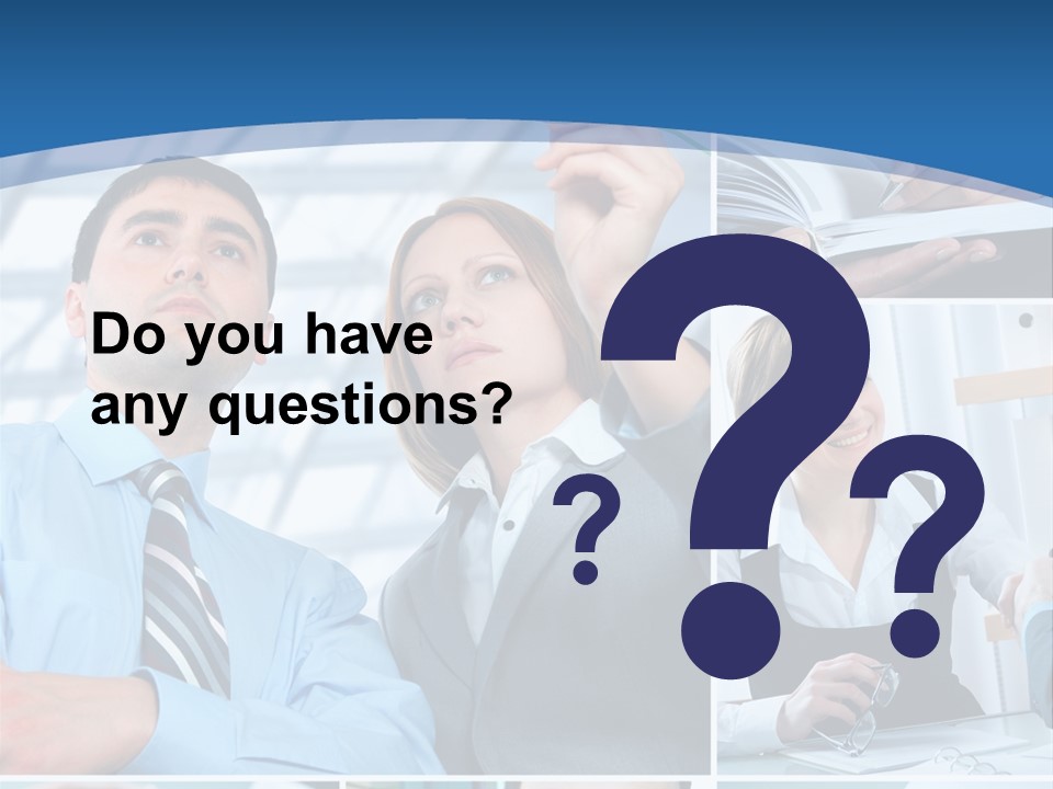 Communication Hand Business PowerPoint Template