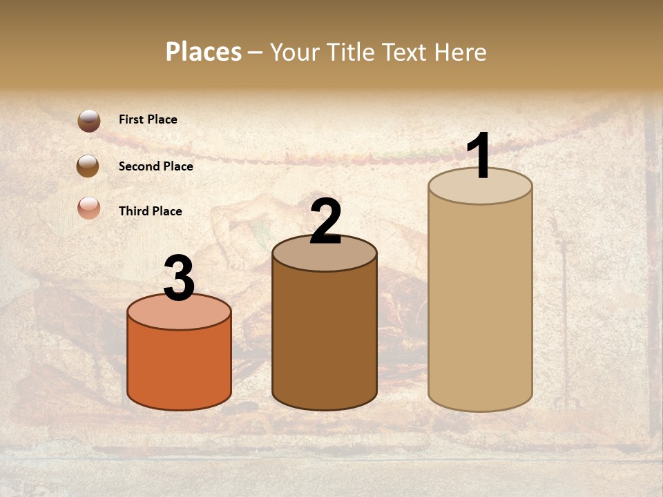 Building Vesuvius Stone PowerPoint Template