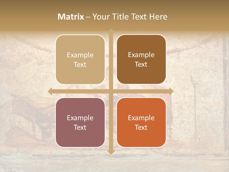 Building Vesuvius Stone PowerPoint Template