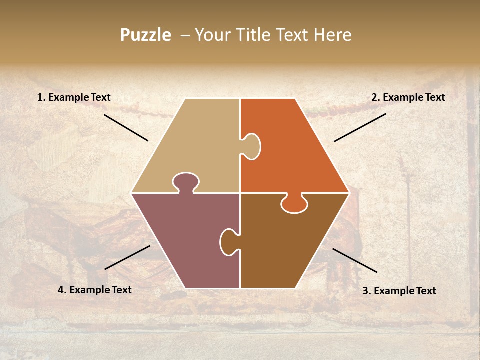 Building Vesuvius Stone PowerPoint Template