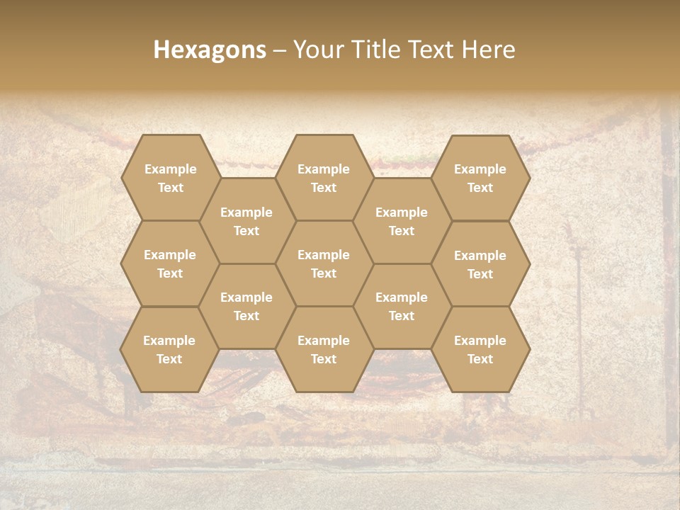 Building Vesuvius Stone PowerPoint Template