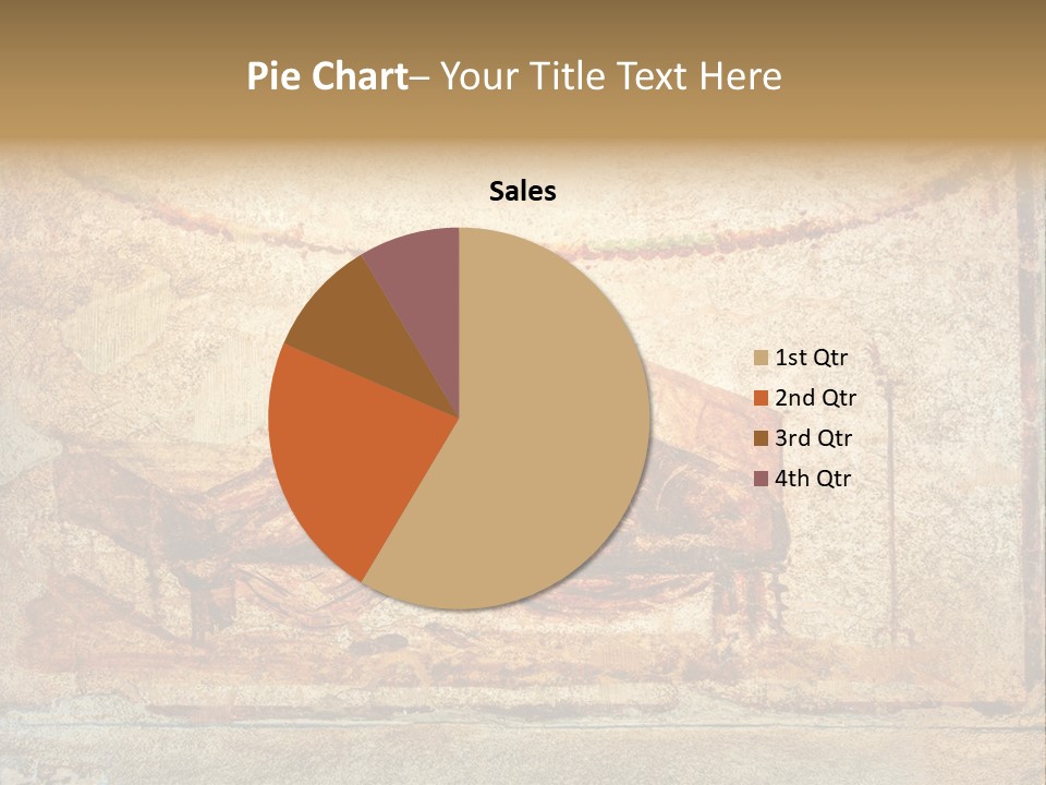 Building Vesuvius Stone PowerPoint Template