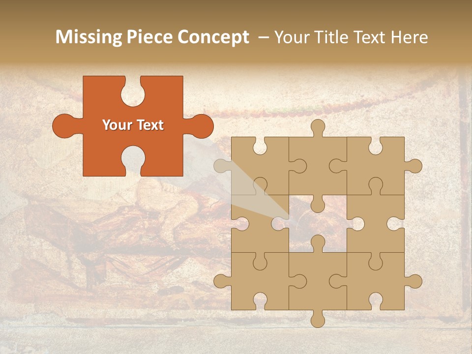 Building Vesuvius Stone PowerPoint Template