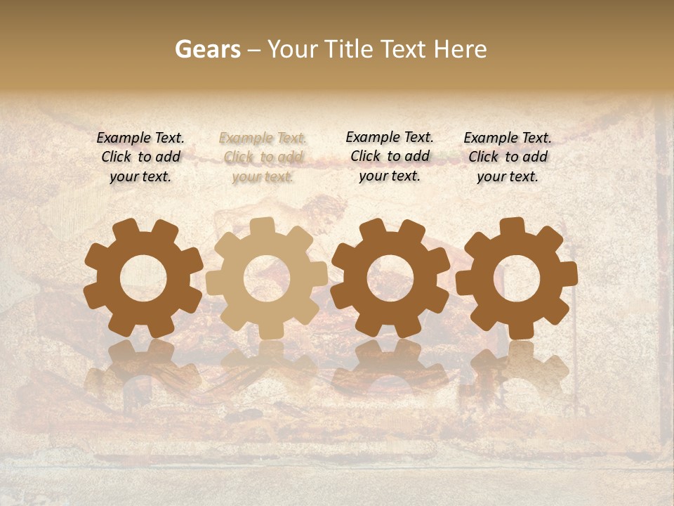 Building Vesuvius Stone PowerPoint Template