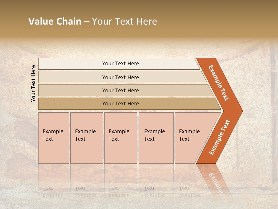 Building Vesuvius Stone PowerPoint Template
