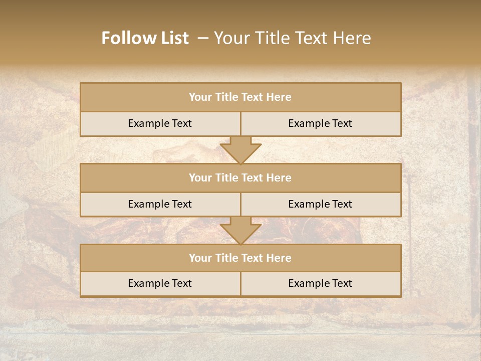 Building Vesuvius Stone PowerPoint Template