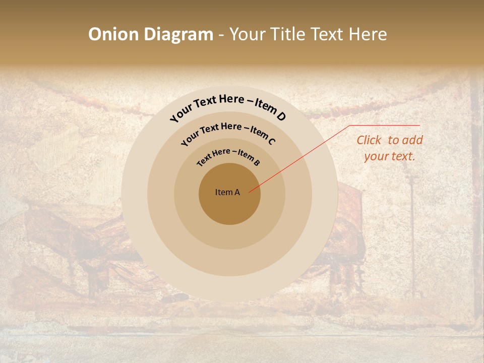 Building Vesuvius Stone PowerPoint Template