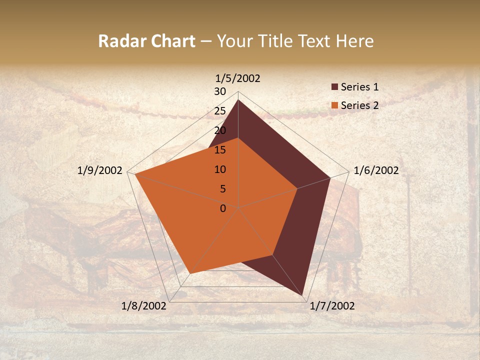 Building Vesuvius Stone PowerPoint Template