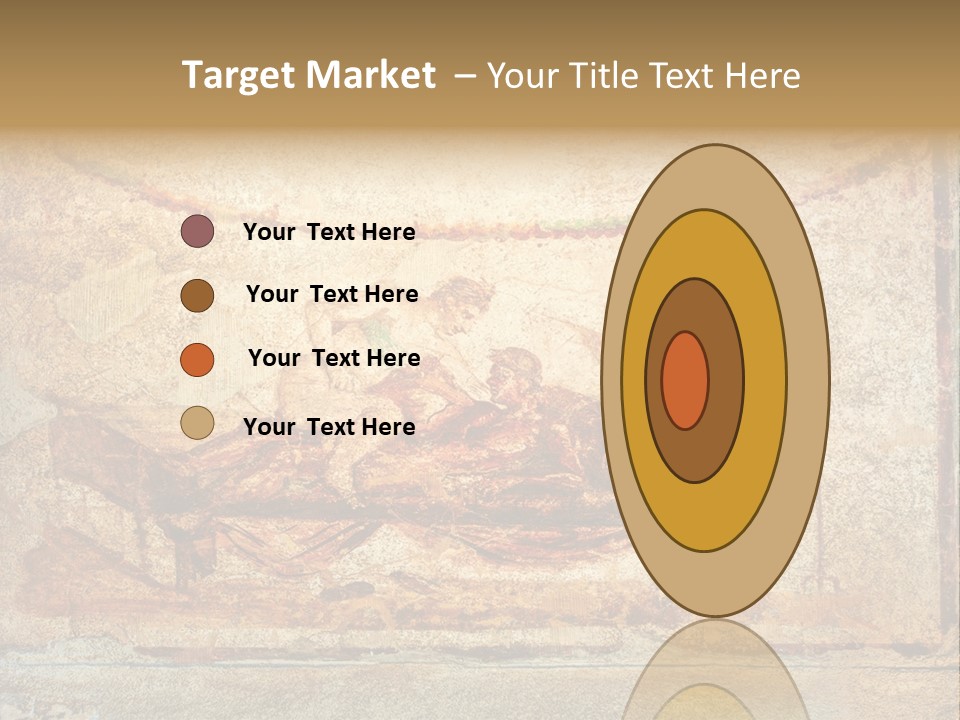 Building Vesuvius Stone PowerPoint Template