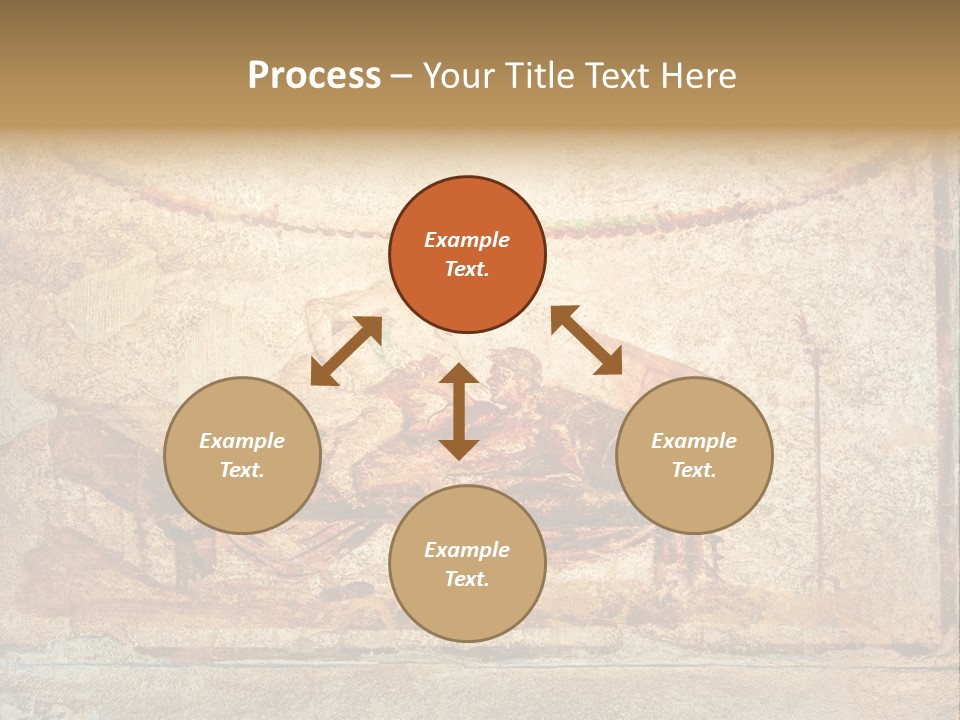 Building Vesuvius Stone PowerPoint Template