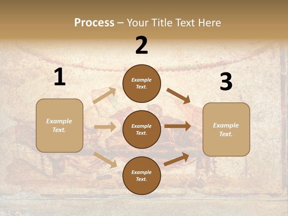 Building Vesuvius Stone PowerPoint Template