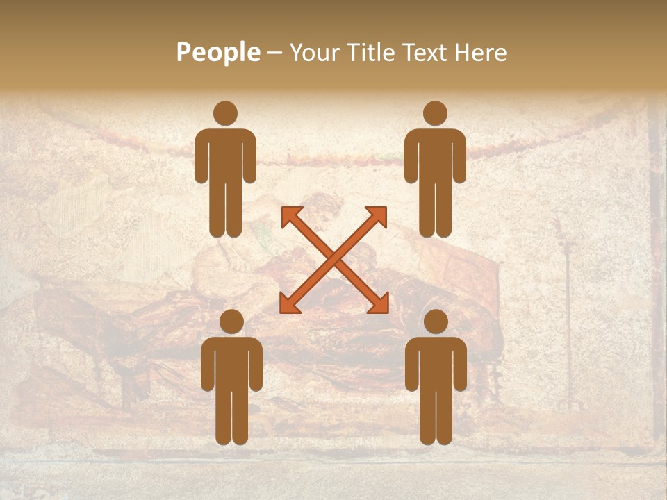 Building Vesuvius Stone PowerPoint Template