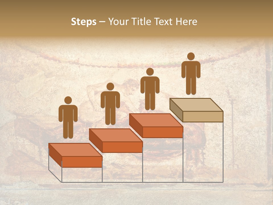 Building Vesuvius Stone PowerPoint Template