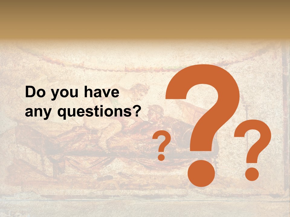 Building Vesuvius Stone PowerPoint Template