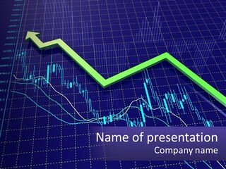 Chart Financial Digital PowerPoint Template