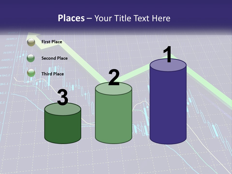 Chart Financial Digital PowerPoint Template