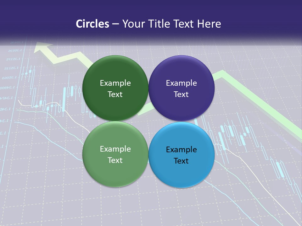 Chart Financial Digital PowerPoint Template