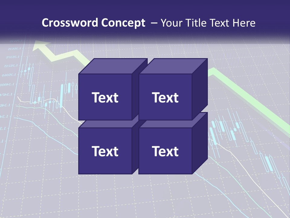 Chart Financial Digital PowerPoint Template