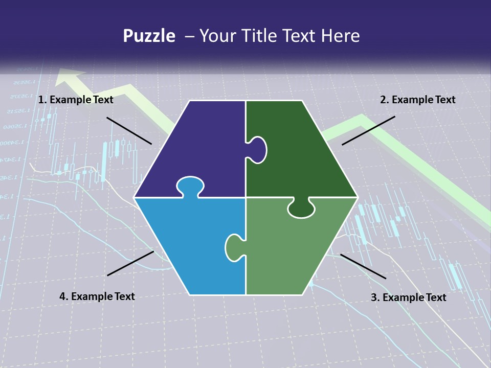 Chart Financial Digital PowerPoint Template