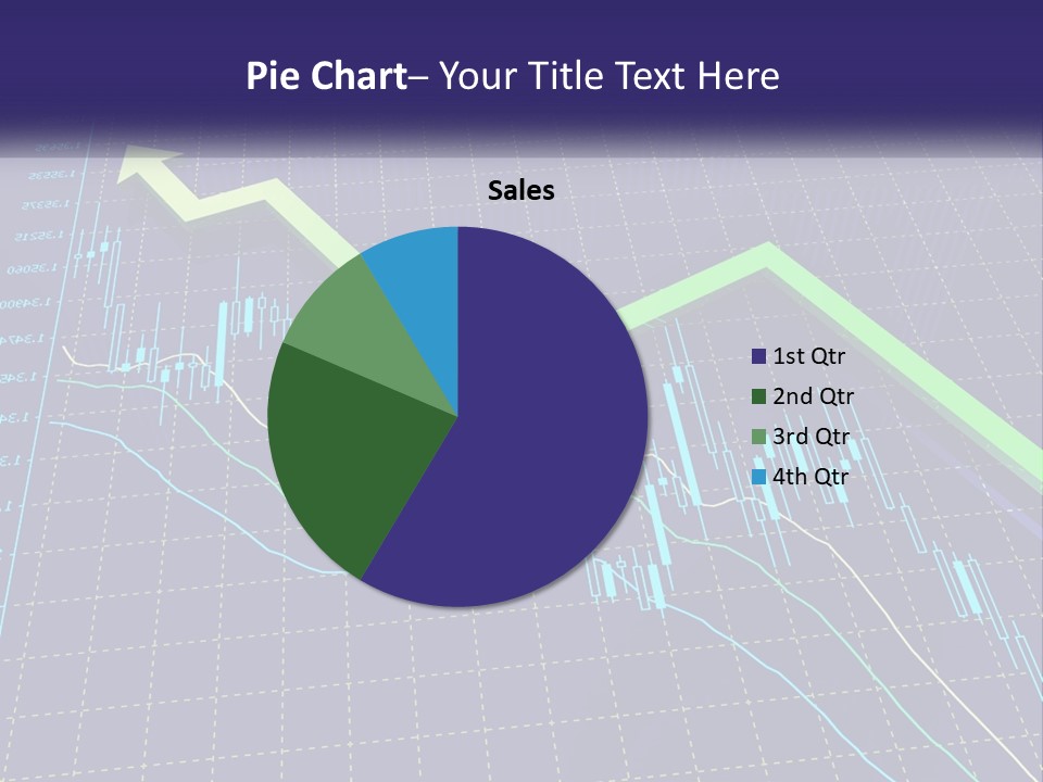 Chart Financial Digital PowerPoint Template