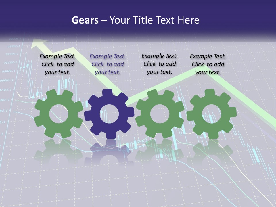 Chart Financial Digital PowerPoint Template