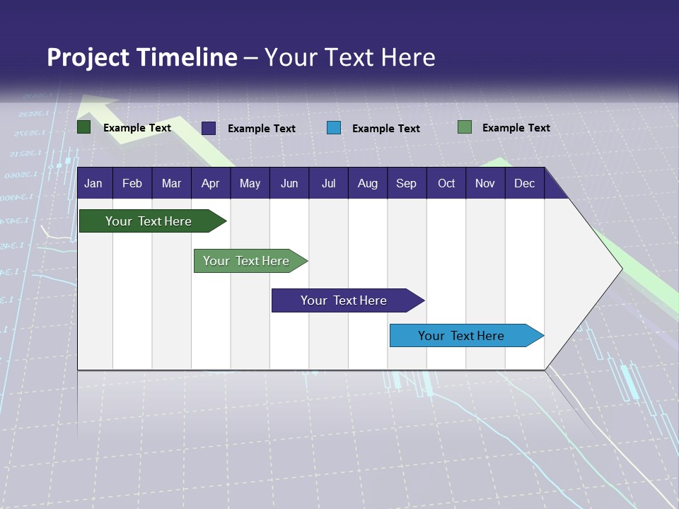 Chart Financial Digital PowerPoint Template
