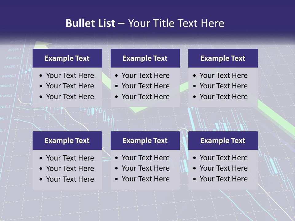 Chart Financial Digital PowerPoint Template