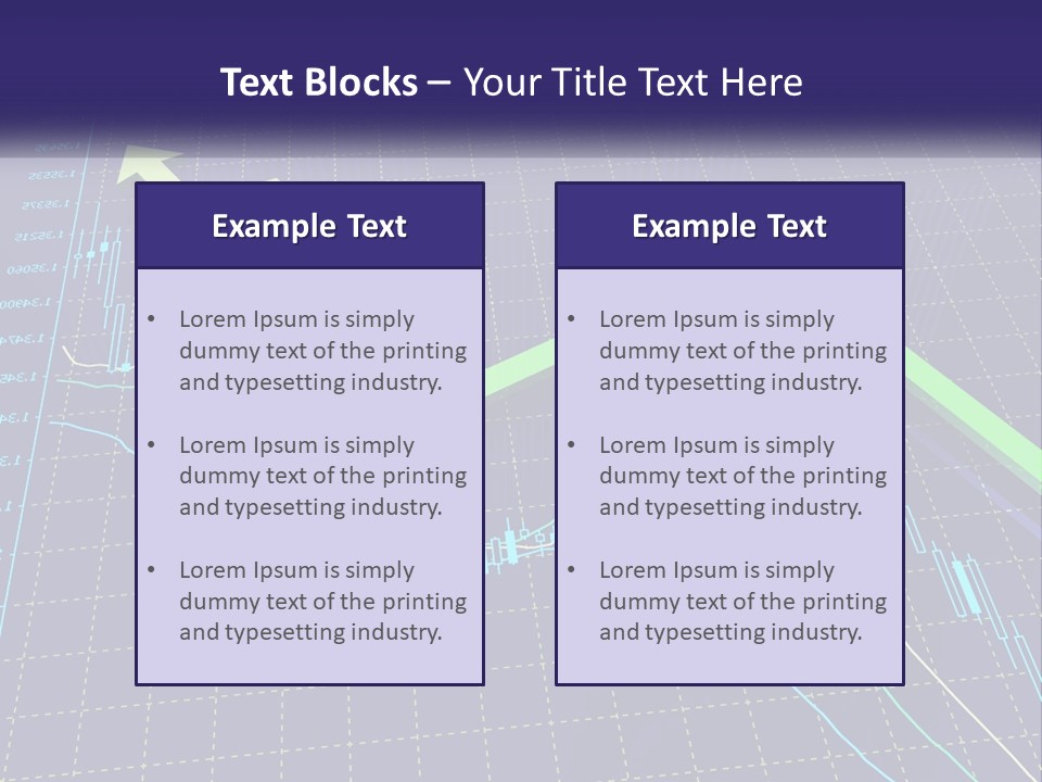 Chart Financial Digital PowerPoint Template