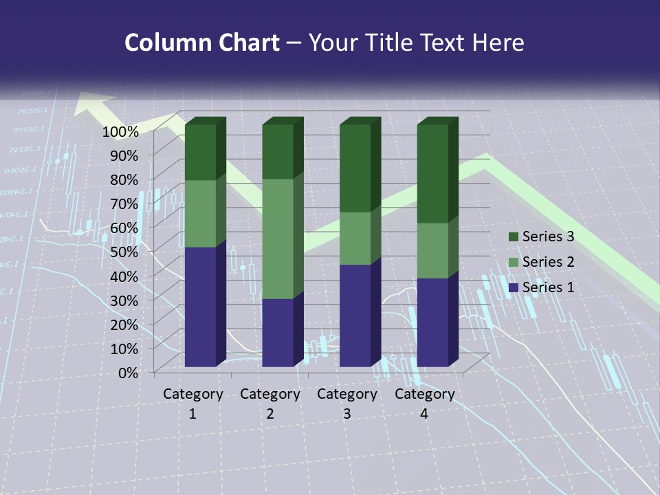 Chart Financial Digital PowerPoint Template