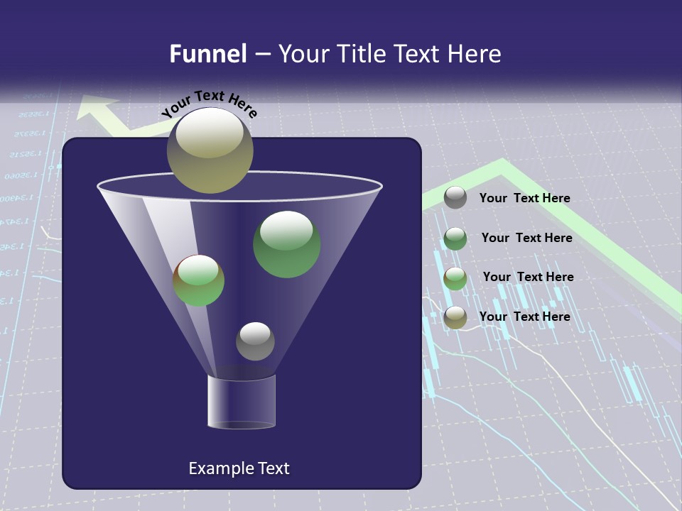 Chart Financial Digital PowerPoint Template