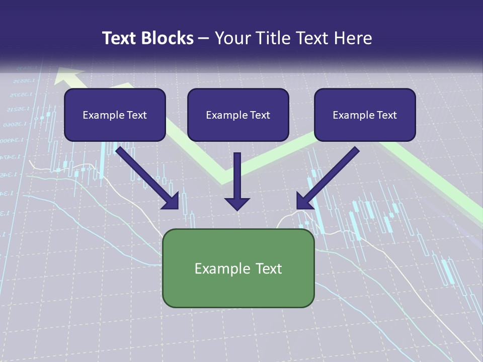 Chart Financial Digital PowerPoint Template