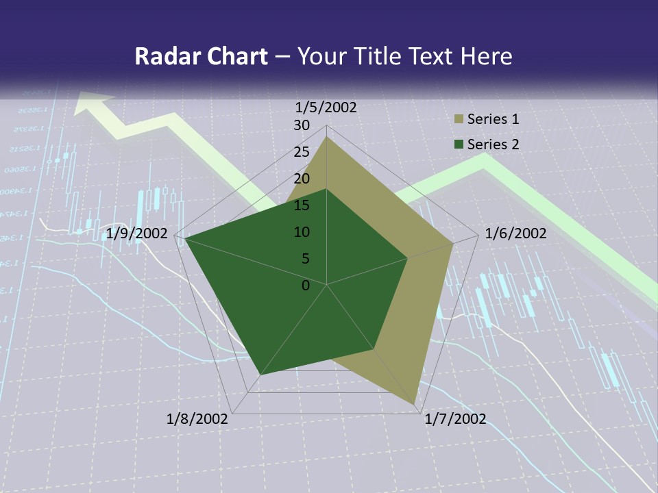 Chart Financial Digital PowerPoint Template