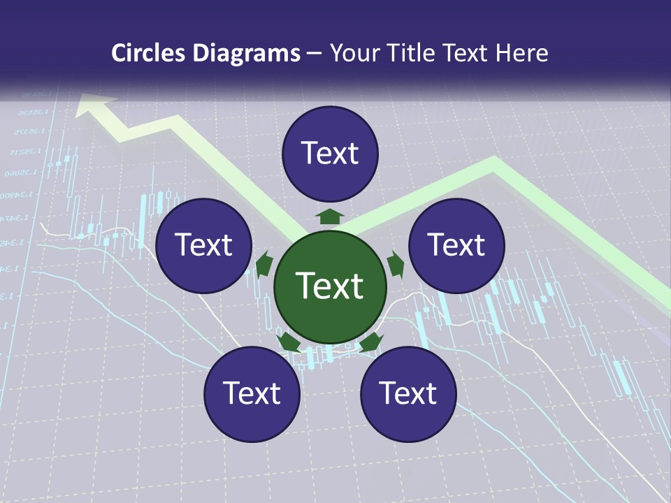 Chart Financial Digital PowerPoint Template