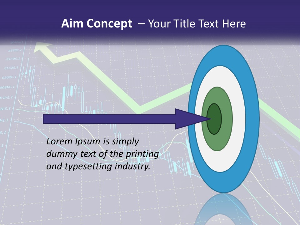 Chart Financial Digital PowerPoint Template