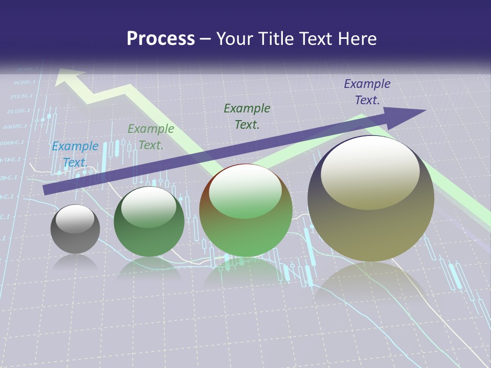 Chart Financial Digital PowerPoint Template