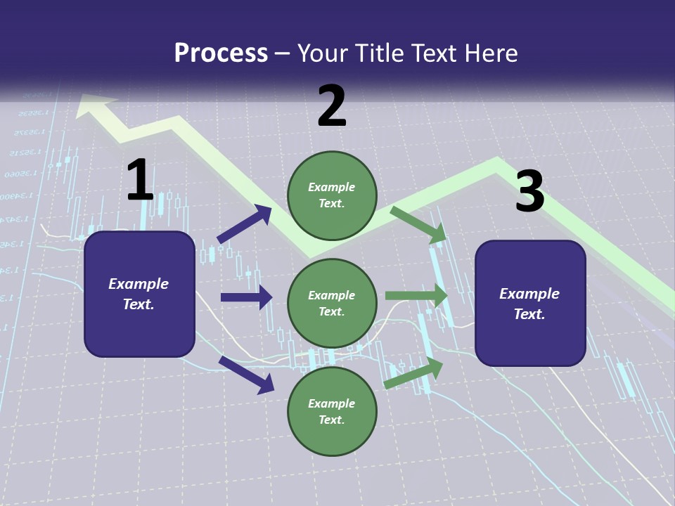 Chart Financial Digital PowerPoint Template