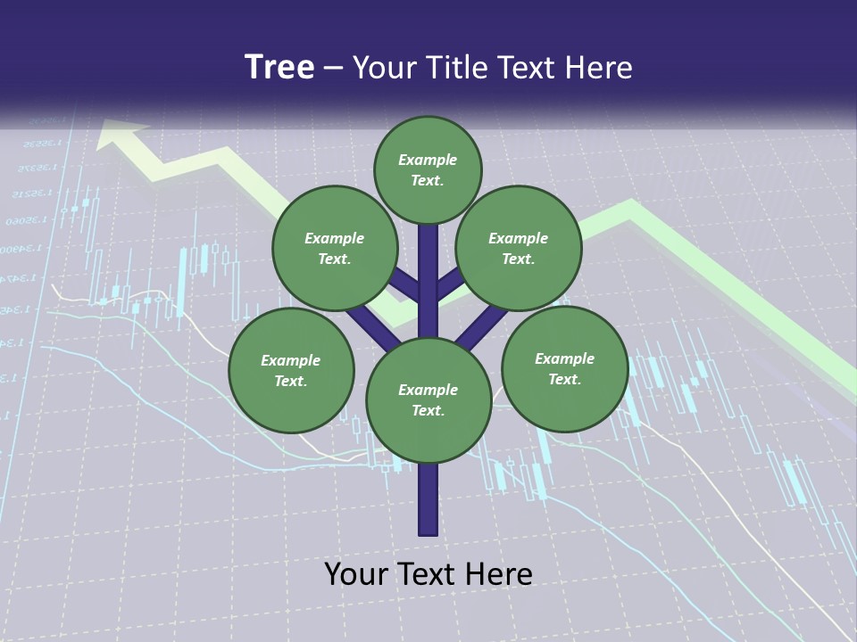 Chart Financial Digital PowerPoint Template