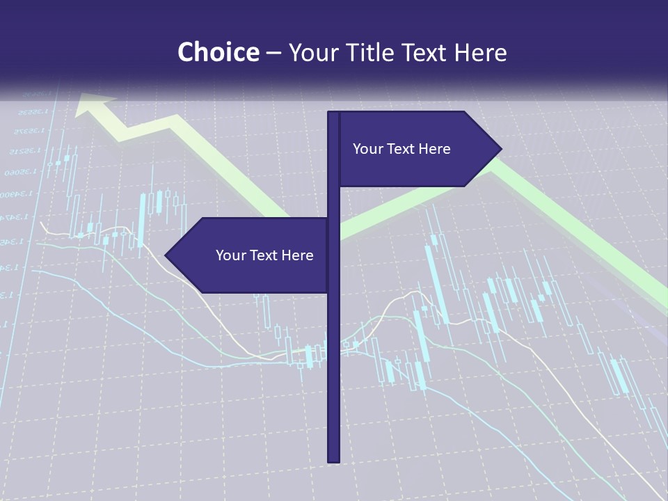 Chart Financial Digital PowerPoint Template