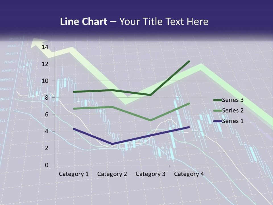 Chart Financial Digital PowerPoint Template