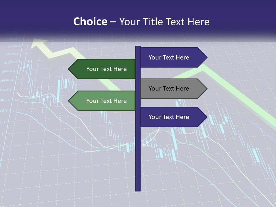 Chart Financial Digital PowerPoint Template