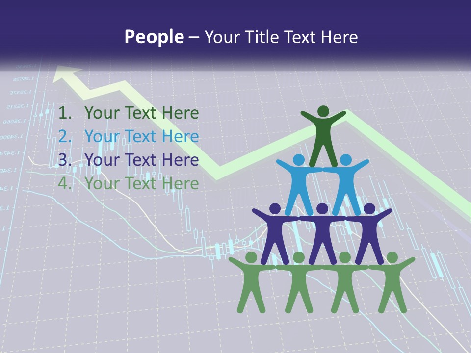 Chart Financial Digital PowerPoint Template