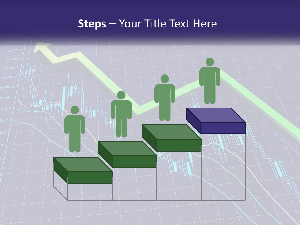 Chart Financial Digital PowerPoint Template