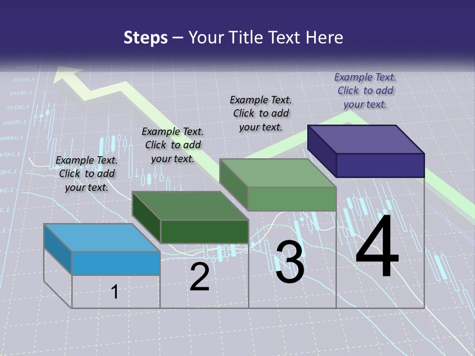 Chart Financial Digital PowerPoint Template