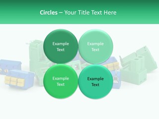 Electrical Component Terminal PowerPoint Template