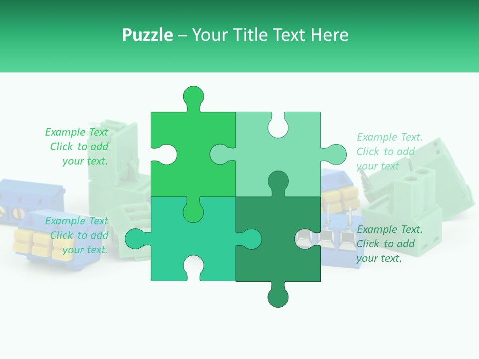 Electrical Component Terminal PowerPoint Template