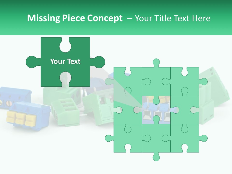 Electrical Component Terminal PowerPoint Template