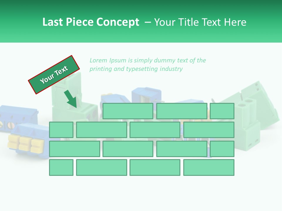 Electrical Component Terminal PowerPoint Template